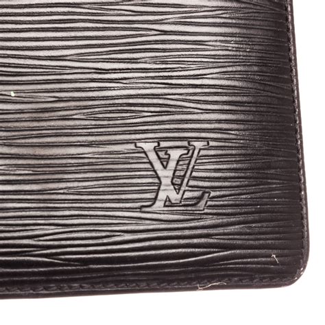 louis vuitton billfold 6|LOUIS VUITTON Epi Billfold Wallet 6 Slot Black .